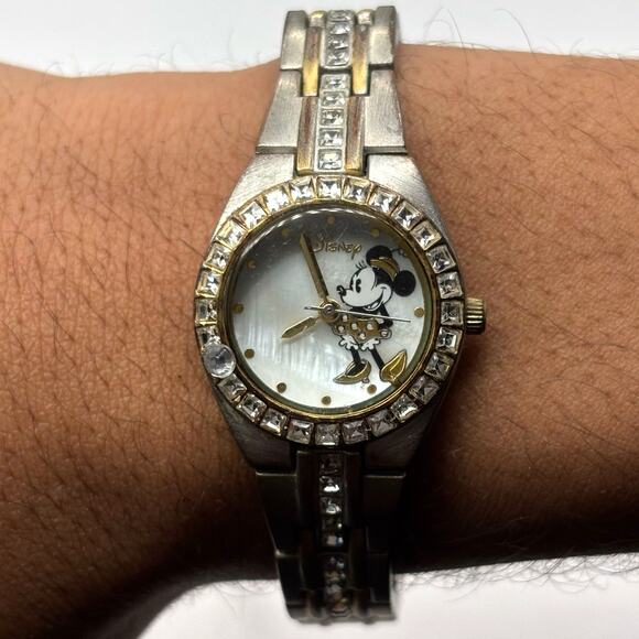 Silver Minnie Mouse Watch - Picture 1 of 5